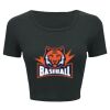 Ladies' Poly-Cotton Crop T-Shirt Thumbnail