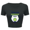 Ladies' Poly-Cotton Crop T-Shirt Thumbnail