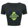 Ladies' Poly-Cotton Crop T-Shirt Thumbnail