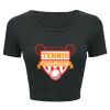Ladies' Poly-Cotton Crop T-Shirt Thumbnail