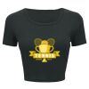 Ladies' Poly-Cotton Crop T-Shirt Thumbnail