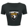 Ladies' Poly-Cotton Crop T-Shirt Thumbnail