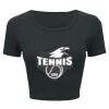 Ladies' Poly-Cotton Crop T-Shirt Thumbnail
