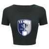 Ladies' Poly-Cotton Crop T-Shirt Thumbnail