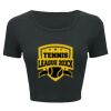 Ladies' Poly-Cotton Crop T-Shirt Thumbnail
