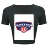 Ladies' Poly-Cotton Crop T-Shirt Thumbnail