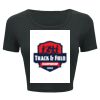 Ladies' Poly-Cotton Crop T-Shirt Thumbnail