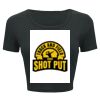 Ladies' Poly-Cotton Crop T-Shirt Thumbnail