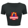 Ladies' Poly-Cotton Crop T-Shirt Thumbnail