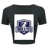 Ladies' Poly-Cotton Crop T-Shirt Thumbnail