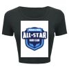 Ladies' Poly-Cotton Crop T-Shirt Thumbnail