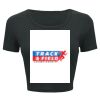 Ladies' Poly-Cotton Crop T-Shirt Thumbnail