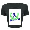 Ladies' Poly-Cotton Crop T-Shirt Thumbnail