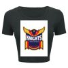 Ladies' Poly-Cotton Crop T-Shirt Thumbnail