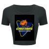 Ladies' Poly-Cotton Crop T-Shirt Thumbnail