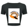 Ladies' Poly-Cotton Crop T-Shirt Thumbnail