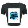 Ladies' Poly-Cotton Crop T-Shirt Thumbnail
