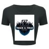 Ladies' Poly-Cotton Crop T-Shirt Thumbnail