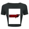 Ladies' Poly-Cotton Crop T-Shirt Thumbnail