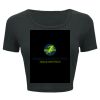 Ladies' Poly-Cotton Crop T-Shirt Thumbnail