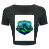 Ladies' Poly-Cotton Crop T-Shirt Thumbnail