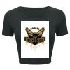 Ladies' Poly-Cotton Crop T-Shirt Thumbnail