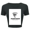 Ladies' Poly-Cotton Crop T-Shirt Thumbnail