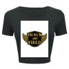 Ladies' Poly-Cotton Crop T-Shirt Thumbnail