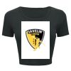 Ladies' Poly-Cotton Crop T-Shirt Thumbnail