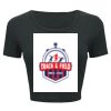 Ladies' Poly-Cotton Crop T-Shirt Thumbnail