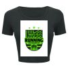 Ladies' Poly-Cotton Crop T-Shirt Thumbnail