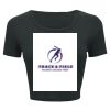 Ladies' Poly-Cotton Crop T-Shirt Thumbnail