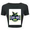 Ladies' Poly-Cotton Crop T-Shirt Thumbnail