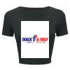 Ladies' Poly-Cotton Crop T-Shirt Thumbnail