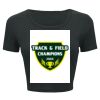 Ladies' Poly-Cotton Crop T-Shirt Thumbnail