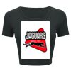 Ladies' Poly-Cotton Crop T-Shirt Thumbnail