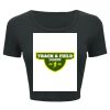 Ladies' Poly-Cotton Crop T-Shirt Thumbnail