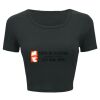 Ladies' Poly-Cotton Crop T-Shirt Thumbnail