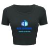 Ladies' Poly-Cotton Crop T-Shirt Thumbnail