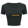 Ladies' Poly-Cotton Crop T-Shirt Thumbnail