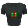 Ladies' Poly-Cotton Crop T-Shirt Thumbnail