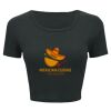 Ladies' Poly-Cotton Crop T-Shirt Thumbnail