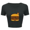 Ladies' Poly-Cotton Crop T-Shirt Thumbnail