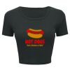 Ladies' Poly-Cotton Crop T-Shirt Thumbnail