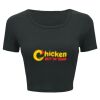 Ladies' Poly-Cotton Crop T-Shirt Thumbnail