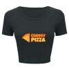 Ladies' Poly-Cotton Crop T-Shirt Thumbnail