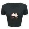 Ladies' Poly-Cotton Crop T-Shirt Thumbnail