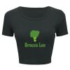 Ladies' Poly-Cotton Crop T-Shirt Thumbnail