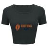 Ladies' Poly-Cotton Crop T-Shirt Thumbnail