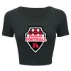 Ladies' Poly-Cotton Crop T-Shirt Thumbnail